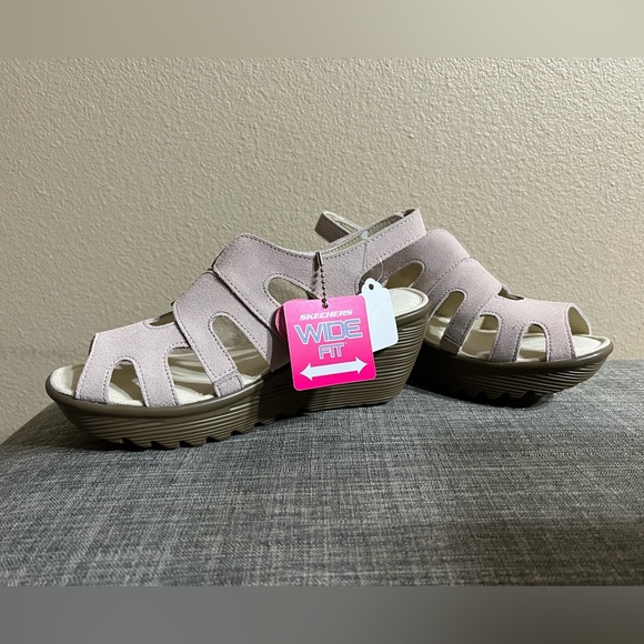 SKECHERS Suede Sandals - Picture 1 of 15